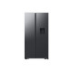 Samsung RS4000DC Side by Side with Large Capacity RS57DG400EM9EF, Libera installazione, Porta americana, Nero, 2 porta/porte, T