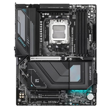 Scheda madre Gigabyte B550M Gaming X WiFi6 per processori AMD Ryzen, formato micro ATX.