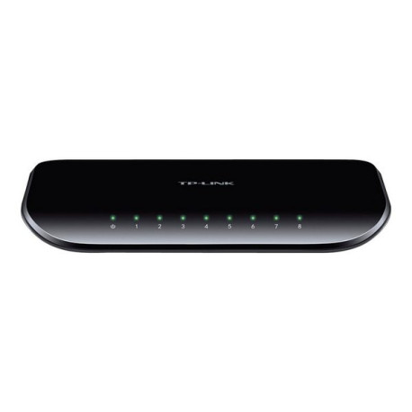TP-Link TL-SG1008D 8-Port Gigabit Desktop Switch - Switch - 8 x 10/100/1000 - desktop