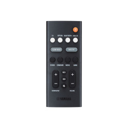 Yamaha SR-C20A - Soundbar - per home theater - senza fili - Bluetooth - Controllato da app - 100 Watt - bianco