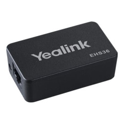 Yealink EHS36 - Adattatore cuffie wireless per cuffie wireless, telefono VoIP - per Yealink SIP-T27, T40, T41, T42, T48- Skype 