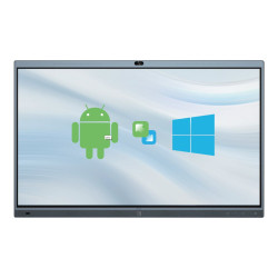 Yealink MeetingBoard - 65" Categoria diagonale Display LCD retroilluminato a LED - interattiva - con lavagna interattiva integr