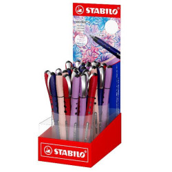SCRITTURA E CORREZIONE - PENNA ROLLER WORKER+ NATURE WILDFLOWER - Espositore 40 penne