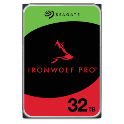 Seagate IronWolf Pro ST32000NT000, 32 TB, 7200 Giri/min, 3.5", Serial ATA III