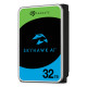 Seagate SkyHawk AI, 32 TB, 512 MB, 3.5", Serial ATA III