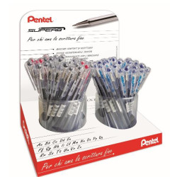 Set 96 penne a sfera Superb Pentel assortite 0,7 mm