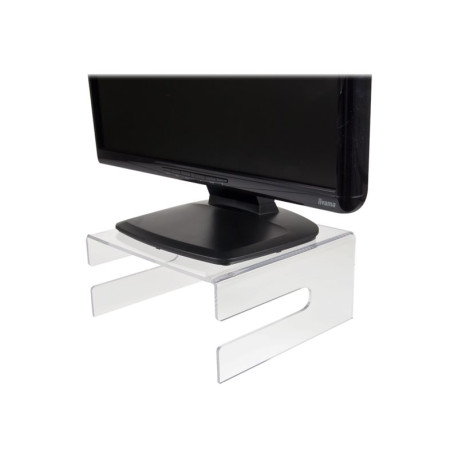 Neomounts NSMONITOR50 - Supporto - per Monitor - acrilico - trasparente