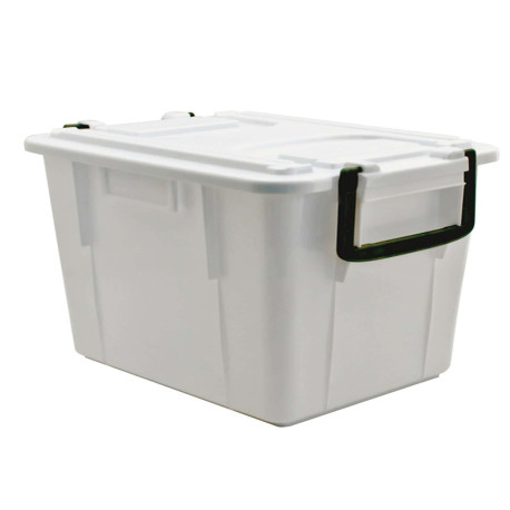 Contenitore Foodbox con coperchio - 38x28x30 cm - 20 L - PPL riciclabile - bianco - Mobil Plastic
