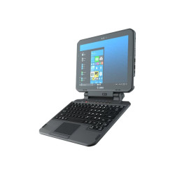 Zebra - Tastiera - con touchpad, extendable integrated handle - retroilluminato - dock - QWERTY - Regno Unito - per Zebra ET80,