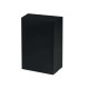Contenitore gettacarte Bob Color - 30 x 20 x 70 cm - 42 L - metallo - nero - Medial