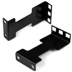 StarTech.com Kit adattatore profondità guide per server rack - 1U, Adattatore di profondità, Nero, 2 pz, 104,6 g
