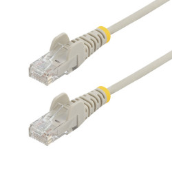 StarTech.com N6PAT25CMGRS, 0,25 m, Cat6, U/UTP (UTP), RJ-45, RJ-45, Grigio