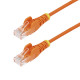StarTech.com N6PAT25CMORS, 0,25 m, Cat6, U/UTP (UTP), RJ-45, RJ-45, Arancione