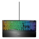 Steelseries APEX 3, Full-size (100%), Cablato, USB, QWERTY, LED RGB, Nero