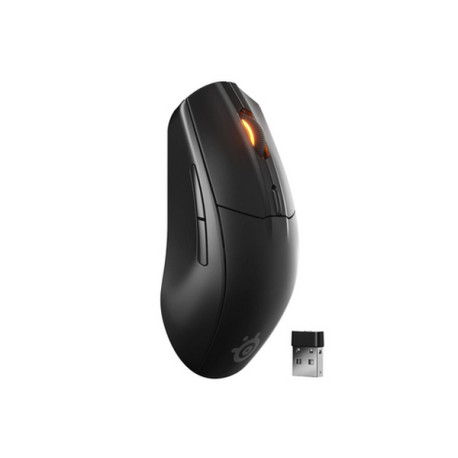 Steelseries Rival 3 Wireless Gen 2, Mano destra, Ottico, RF senza fili + Bluetooth, 18000 DPI, 1,9 ms, Nero