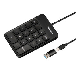 Targus AKP13GL, USB, 18, Universale, 1,5 m, Nero