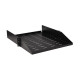 Tripp Lite SRSHELF2PUNIV, Mensola per scaffale, Nero, 1 pz, 3,63 kg