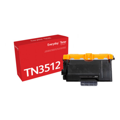 Toner Everyday™ di Nero compatibile con Brother TN3512, Altissima capacità, 12000 pagine, Nero