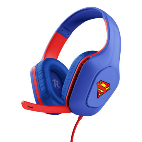 Trust GXT 415SM Zirox, Cablato, Gaming, 20 - 20000 Hz, 244 g, Auricolare, Blu, Rosso