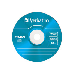 Verbatim DataLifePlus Hi-Speed - 5 x CD-RW - 700 MB (80 min) 8x - 12x - Astuccio CD Slim