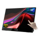 Verbatim Portable 14" FHD Touch Monitor LIGHT, 35,6 cm (14"), LCD, 1920 x 1080 Pixel, Full HD, 16:9, 10 ms