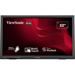 Viewsonic TD2223-2, 55,9 cm (22"), 1920 x 1080 Pixel, Full HD, LCD, 6,5 ms, Nero