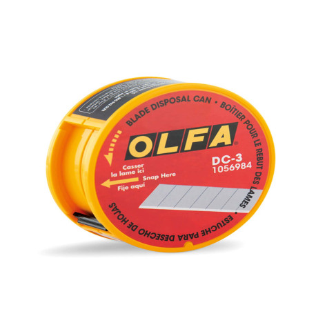 Contenitore smaltimento lame cutter DC3 - Lebez