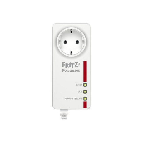 AVM FRITZ!Powerline 1220E - Kit adattatore powerline - GigE, HomePlug AV (HPAV) 2.0, IEEE 1901 - collegabile a parete (pacchett