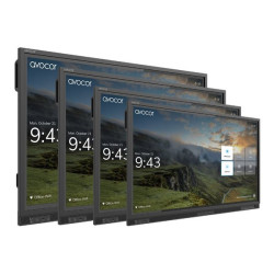 Avocor - 75" Categoria diagonale E Series Display LCD retroilluminato a LED - interattiva - con touch screen (multi touch) - 4K