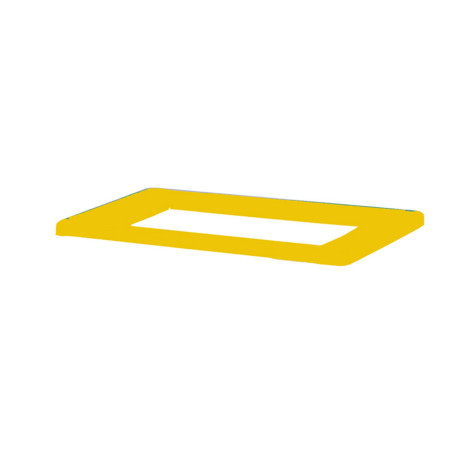 Coperchio per contenitore Bob Color - 30 x 20 x 3,5 cm - giallo - Medial