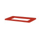 Coperchio per contenitore Bob Color - 30 x 20 x 3,5 cm - rosso - Medial