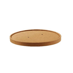 Coperchio Street Food -  per bowl monouso - Ø 18,4 cm - trasparente - Leone - conf. 24  pezzi