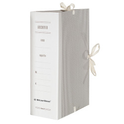 Faldone - lacci incollati - tela - 35 x 25 cm - dorso 12 cm - Starline