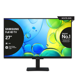 Samsung Full HD 27" UE27F6000FUXZT, Hyper Real Processor, HDR & Pur Color, Smart Experience, OTS Lite & Adaptive Sound, Slim Lo