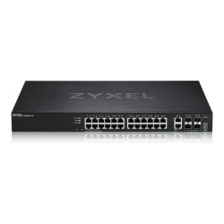 Zyxel XGS2220 Series XGS2220-30 - Switch - L3 access, NebulaFLEX Cloud - gestito - 24 x Gigabit Ethernet + 6 x 10/100/1000 (upl