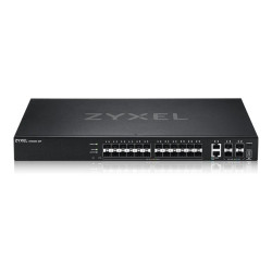 Zyxel XGS2220 Series XGS2220-30F - Switch - L3 access, NebulaFLEX Cloud - gestito - 24 x 100/1000 Base-X + 6 x 10 Gigabit (upli