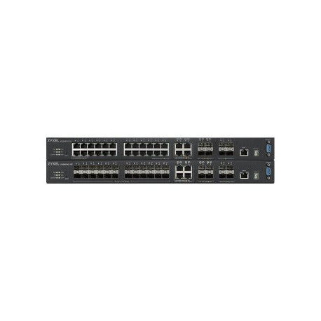 Zyxel XGS4600-32F - Switch - L3 - gestito - 24 x Gigabit SFP + 4 x combo Gigabit SFP + 4 x 10 Gigabit SFP+ - montabile su rack