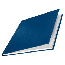 Copertine Impressbind - rigide - 3,5 mm - finitura lino - blu - Leitz - scatola 10 pezzi