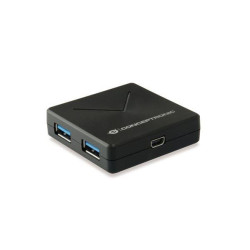 4-Port USB 3.0 Hub- Detachable connection cable