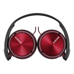 Sony MDR-ZX310 - Cuffie - dimensione completa - cablato - jack 3,5 mm - rosso