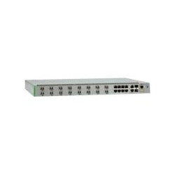 Allied Telesis AT FS970M/16F8-LC - Switch - gestito - 8 x 10/100 + 16 x 100Base-FX + 2 x combo Gigabit SFP - desktop, montabile