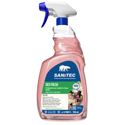 Profumatore Deo Fresh - per ambienti e tessuti - trigger 750 ml - bouquet di fiori - Sanitec