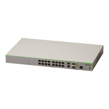 Allied Telesis CentreCOM FS980M/18PS - Switch - L3 - gestito - 16 x 10/100 + 2 x SFP Gigabit combo (uplink) + 2 x 1000Base-T co