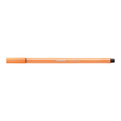 STABILO Pen 68 - Penna punta in fibra - arancione fluorescente - inchiostro base acqua - 1 mm - medio