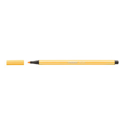 STABILO Pen 68 - Penna punta in fibra - giallo - inchiostro base acqua - 1 mm - medio