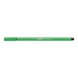 STABILO Pen 68 - Penna punta in fibra - verde fluorescente - inchiostro base acqua - 1 mm - medio