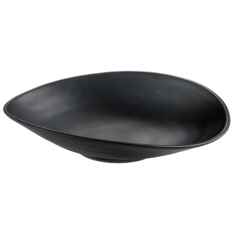 Coppetta in melamina - 18 x 15 x 5,5 cm - nero - Leone