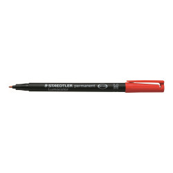 STAEDTLER Lumocolor 317 - Marcatore - permanente - rosso - 1 mm - medio