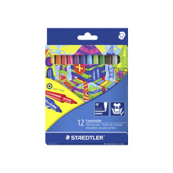 STAEDTLER Noris colour - Pastello colorato - colori assortiti (pacchetto di 12)
