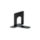 Coppia reggilibri - 12,7 x 16,5 x 16,5 cm - metallo - nero